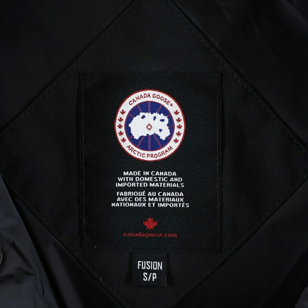 CANADA GOOSE(カナダグース) CARSON PARKA カーソンパーカー フードファーダウンジャケット ブラック 3805MA