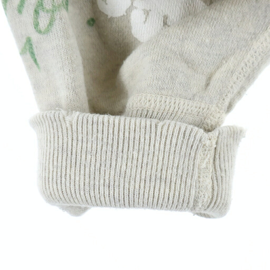 SAINT MICHAEL(セントマイケル) xDENIM TEARS 22SS HOODIE GREENAFFITTI ×デニムティアーズ 総柄 プルオーバー長袖スウェットプパーカー フーディ グレーSM-S22-0000-083