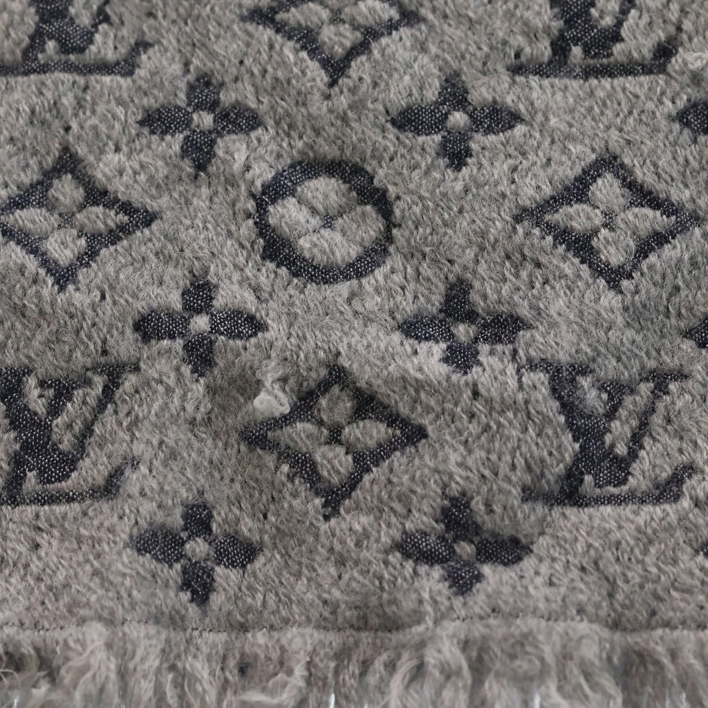 LOUIS VUITTON(ルイヴィトン) モノグラム クラシック ストール マフラー グレー M70932