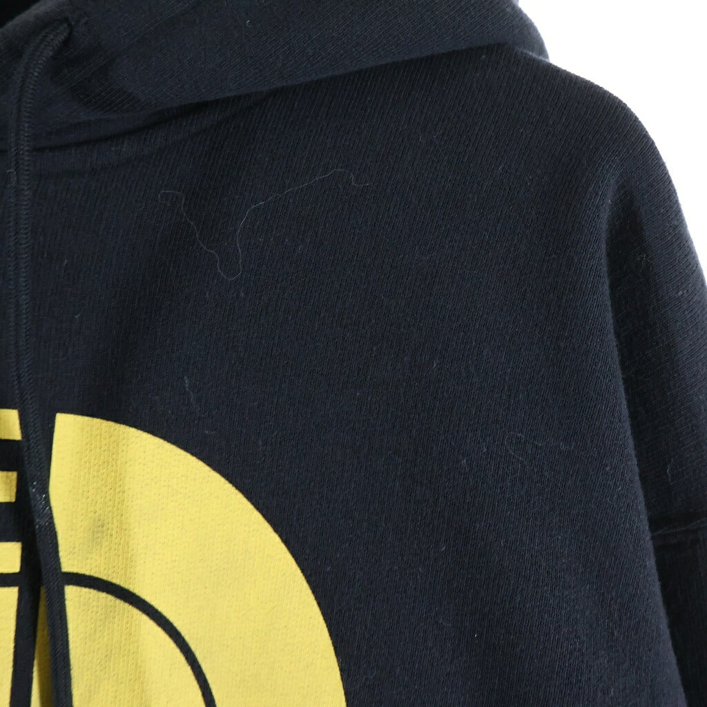 GUCCI(グッチ) 21SS×THE NORTH FACE ザノースフェイス ロゴプルオーバーパーカー フーディ 651724 XJDCM ブラック/イエロー