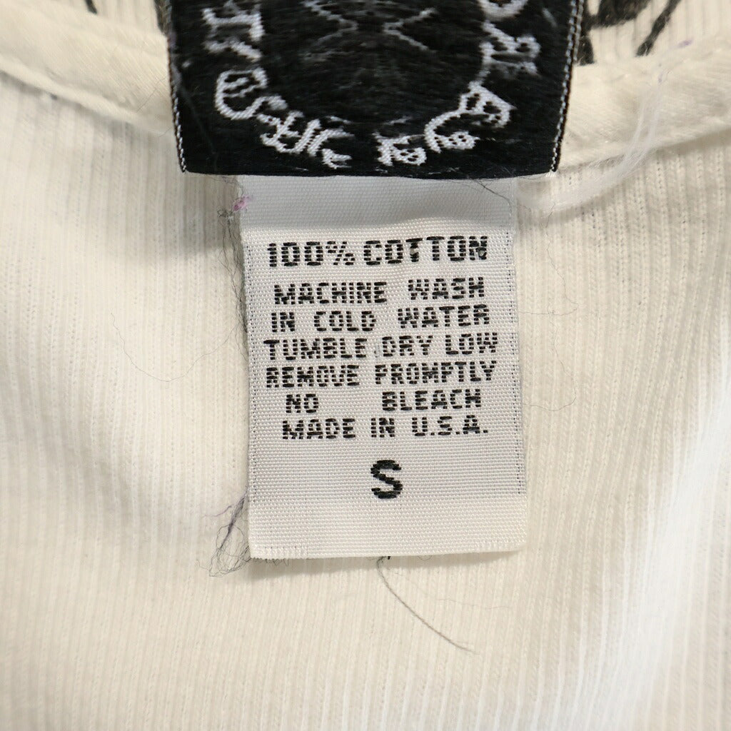 CHROME HEARTS(クロムハーツ) OLD Vine Dagger Back Fuck You Print Tank Top オールド ヴァインダガー バック ファックユー プリント タンクトップ ホワイト