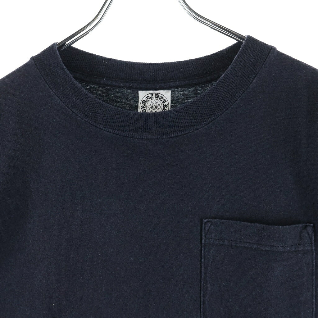 CHROME HEARTS(クロムハーツ) ×FOTI OLD Harris Teeter Print T Bar Logo Tee フォティ オールド ハリスティーター プリント Tバ- ロゴ クルーネック半袖Tシャツカットソー ブラック