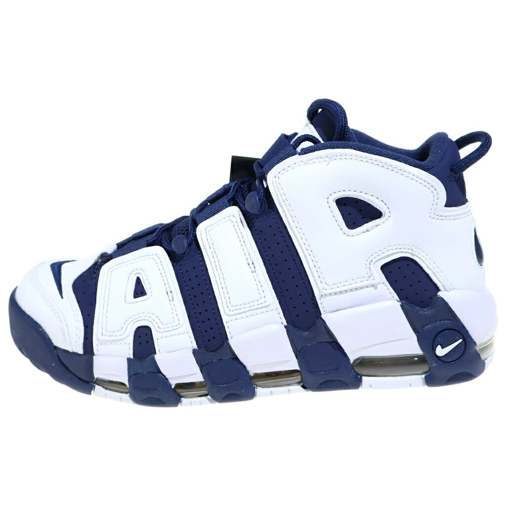 NIKE(ナイキ) AIR MORE UPTEMPO OLYMPIC エアモアアップテンポ オリンピック ハイカットスニーカー ネイビー/ホワイト US8/26cm FQ8182-100