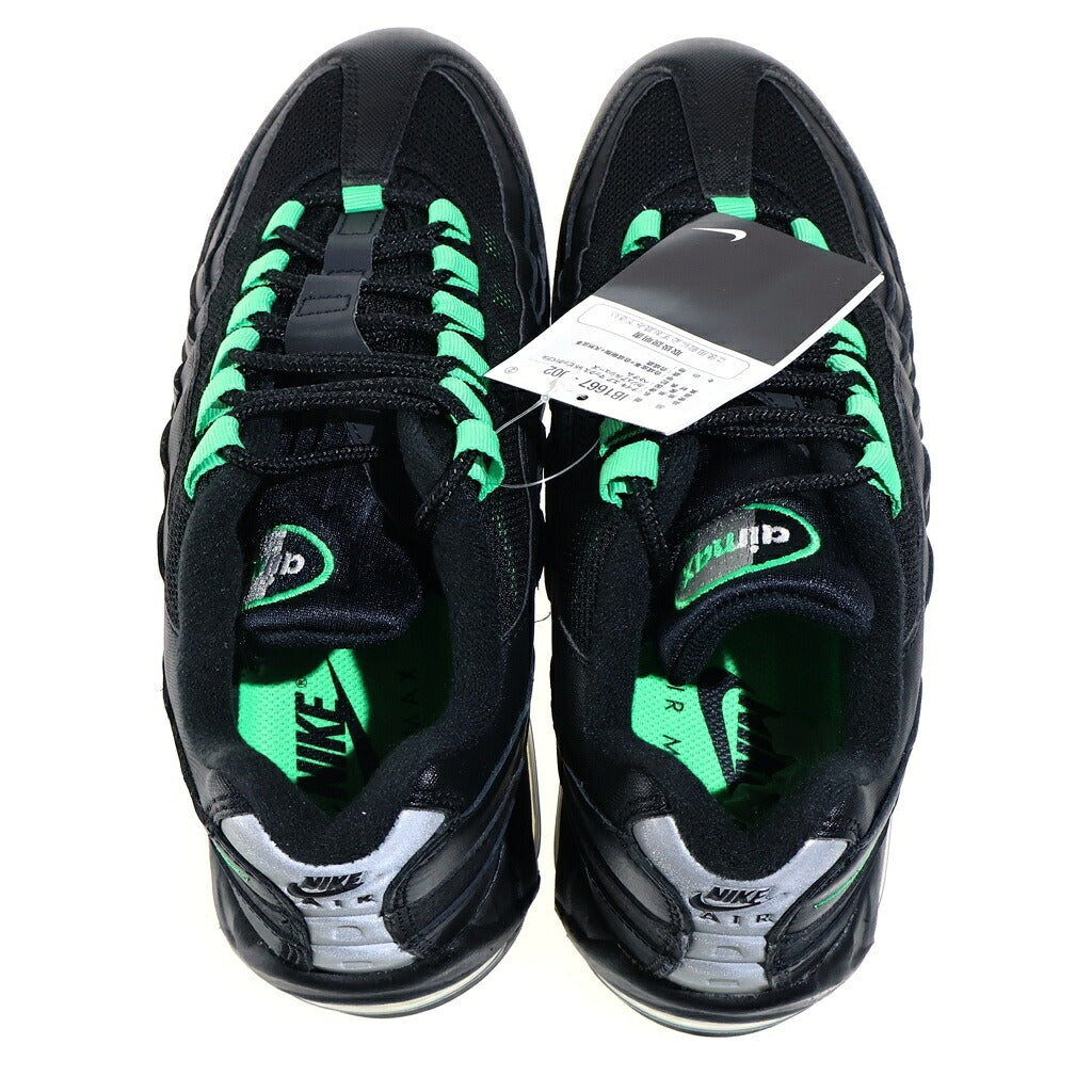 NIKE(ナイキ) AIR MAX 95 OG BIG BUBBLE IB1667-002 エアマックス95 ビッグバブル ローカットスニーカー ブラック/グリーン US6/26cm