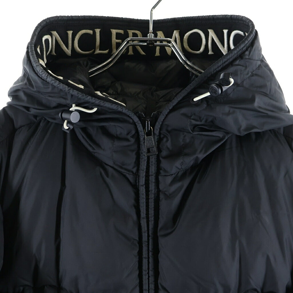 MONCLER(モンクレール) 19AW MONTCLA GIUBBOTTO モンクラー ロゴフーディー ダウンジャケット ブラック E20914194385 C0300