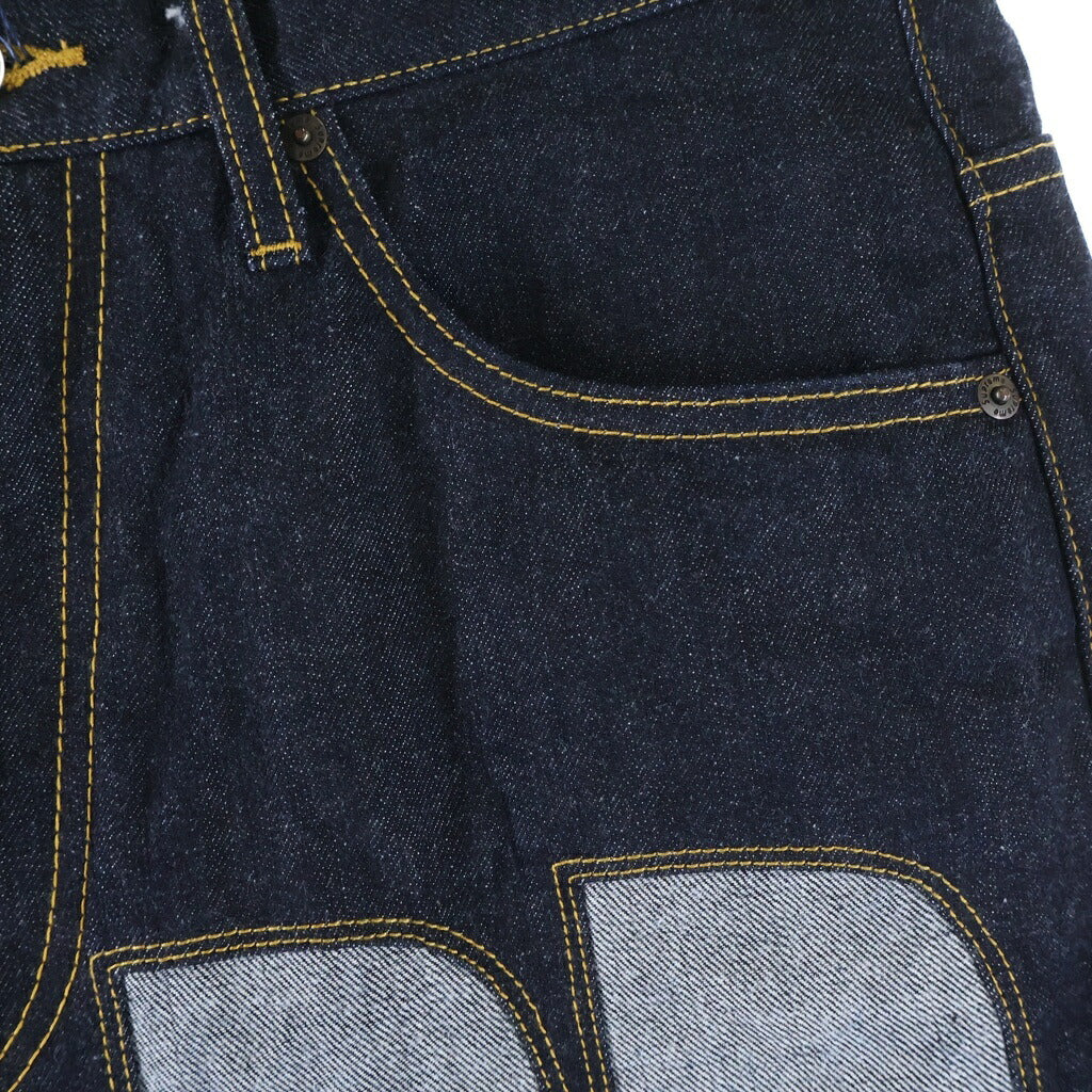 SUPREME(シュプリーム) 26SS Inset Spellout Baggy Jeanインセット スペルアウト バギージーンズ デニムパンツ インディゴ