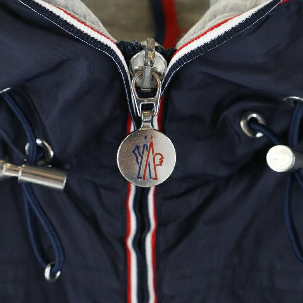 MONCLER(モンクレール) URVILLE 210914160305 ウルヴィル フーデッドナイロンジャケット ネイビー