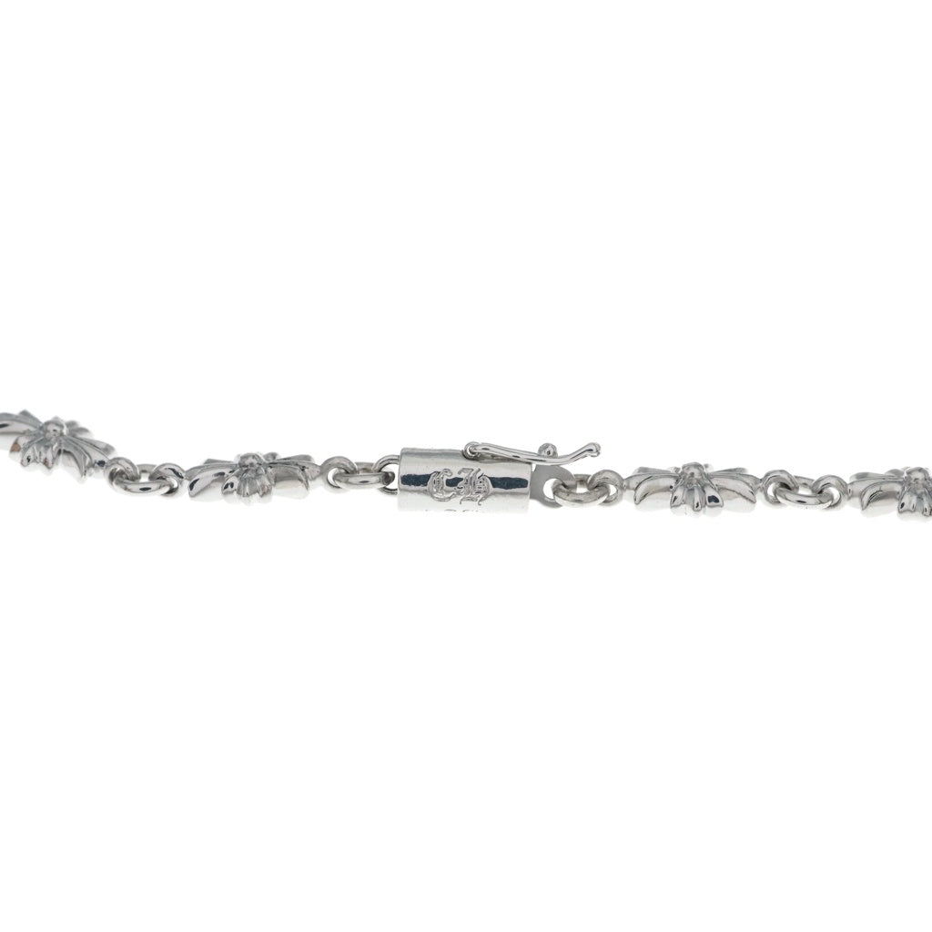 CHROME HEARTS(クロムハーツ) 18KWG TNY E CH PLS タイニーECHプラス ホワイトゴールドブレスレット