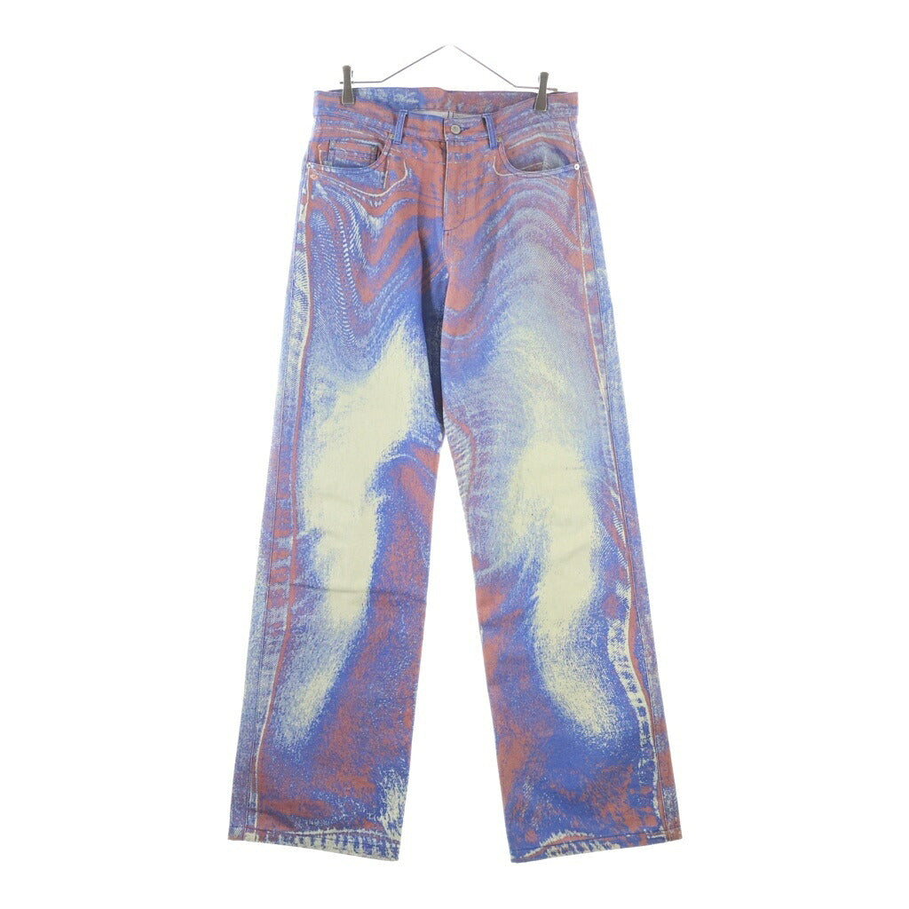 CAMPER(カンペール) Denim Jeans ストレートデニムパンツ ジーンズ レッド/ブルー AU00006-004