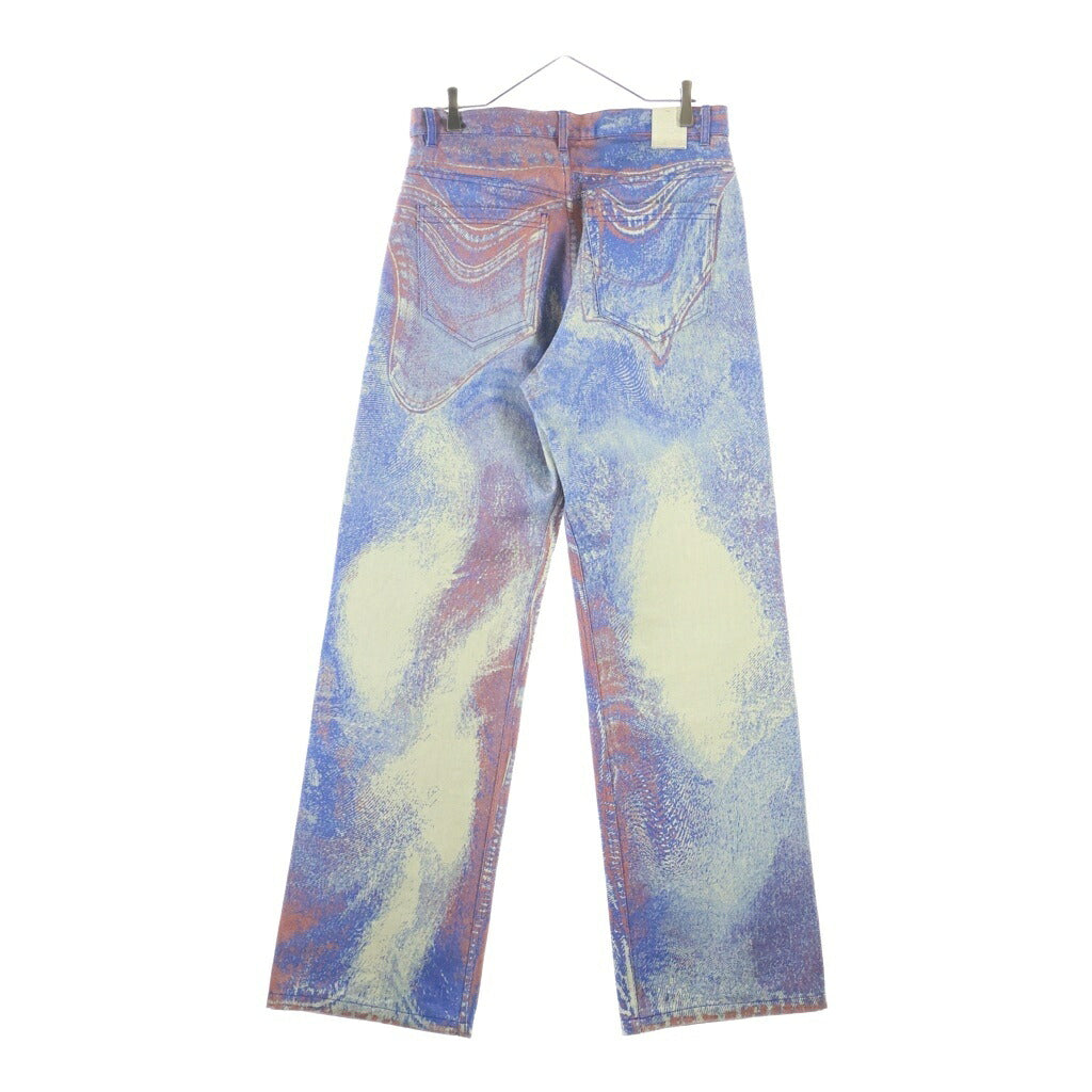 CAMPER(カンペール) Denim Jeans ストレートデニムパンツ ジーンズ レッド/ブルー AU00006-004