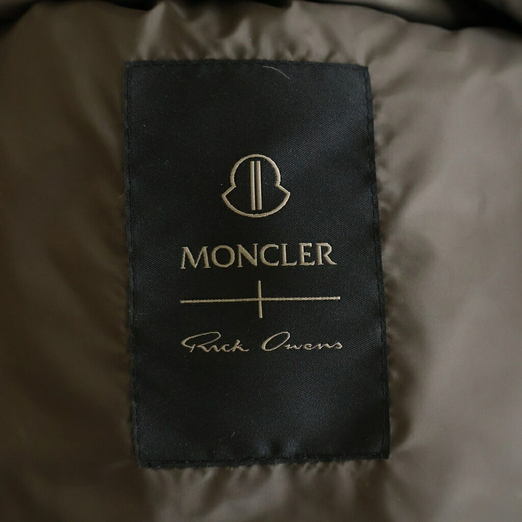 MONCLER(モンクレール) ×RICK OWENS CYCLOPIC JACKET リックオウエンス サイクロピック ダウンジャケット ブラウン L109N1A00008
