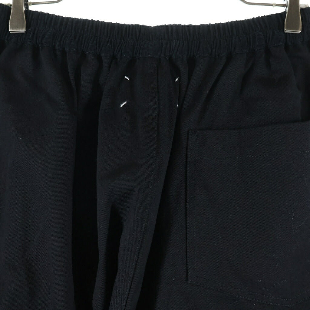 Maison Margiela(メゾンマルジェラ) 25SS Wide Easy Pants ワイドイージーパンツ ブラック S30KA0626 M35156