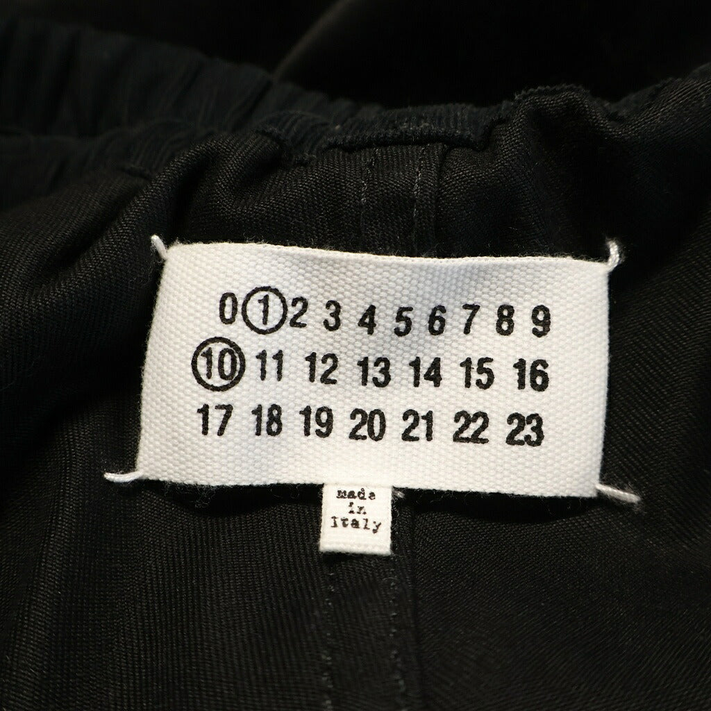 Maison Margiela(メゾンマルジェラ) 25SS Wide Easy Pants ワイドイージーパンツ ブラック S30KA0626 M35156