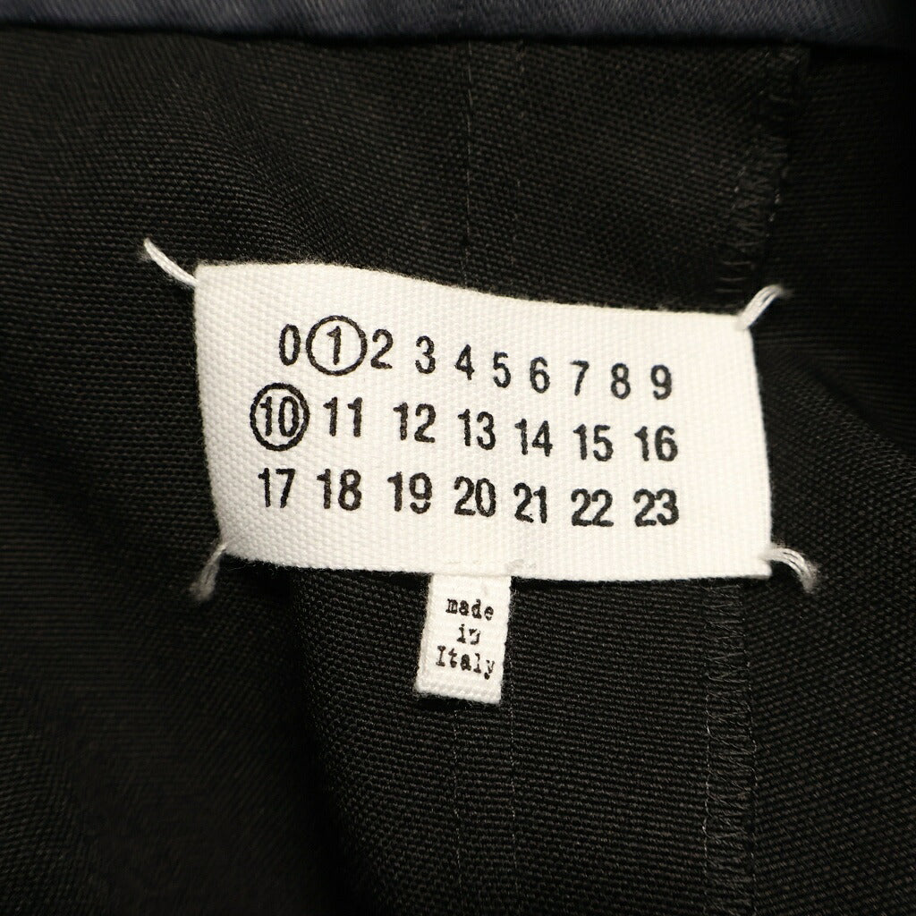Maison Margiela(メゾンマルジェラ) 25AW Belted Wool Trousers ウールトラウザーパンツ ブラック S50KA0717 M35518