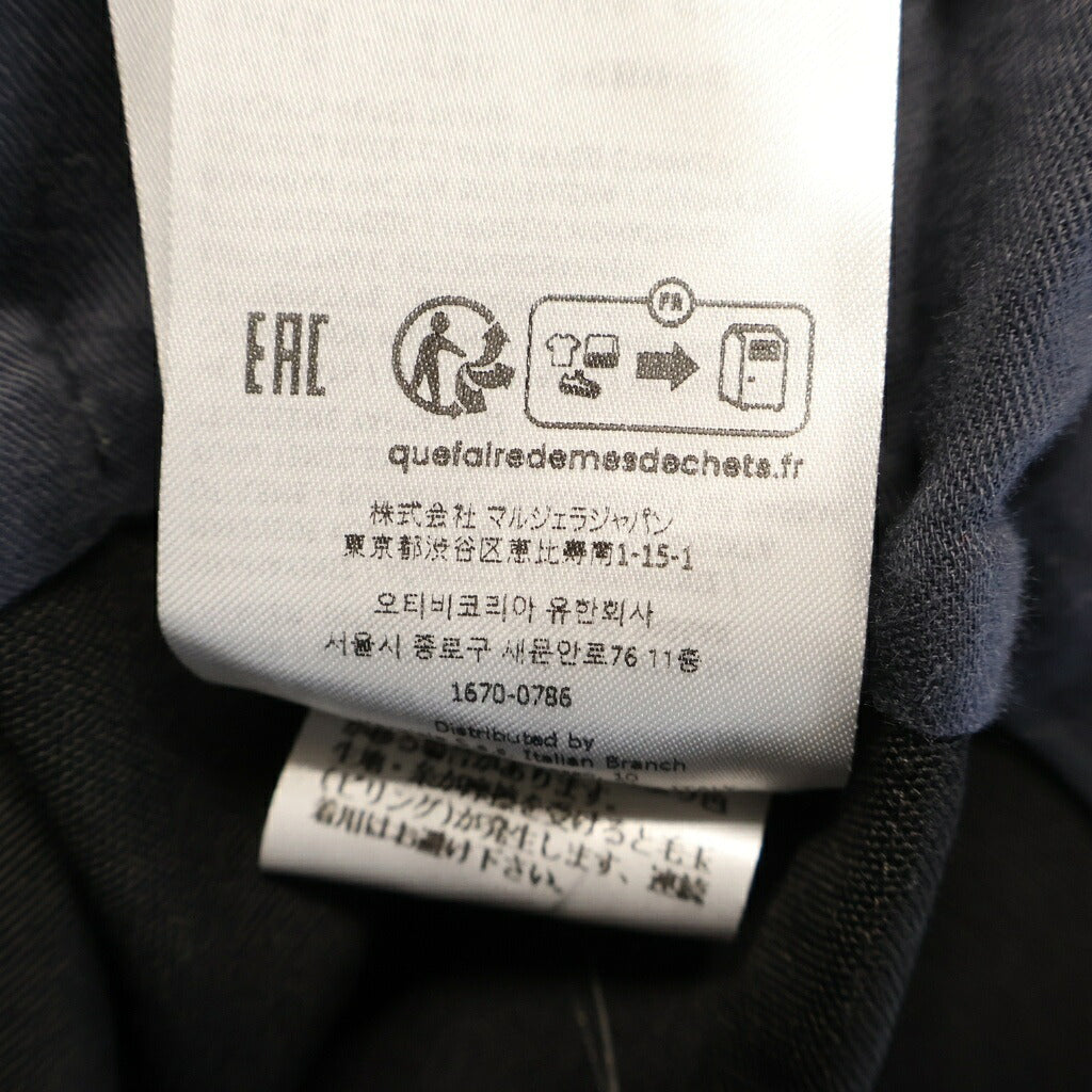 Maison Margiela(メゾンマルジェラ) 25AW Belted Wool Trousers ウールトラウザーパンツ ブラック S50KA0717 M35518