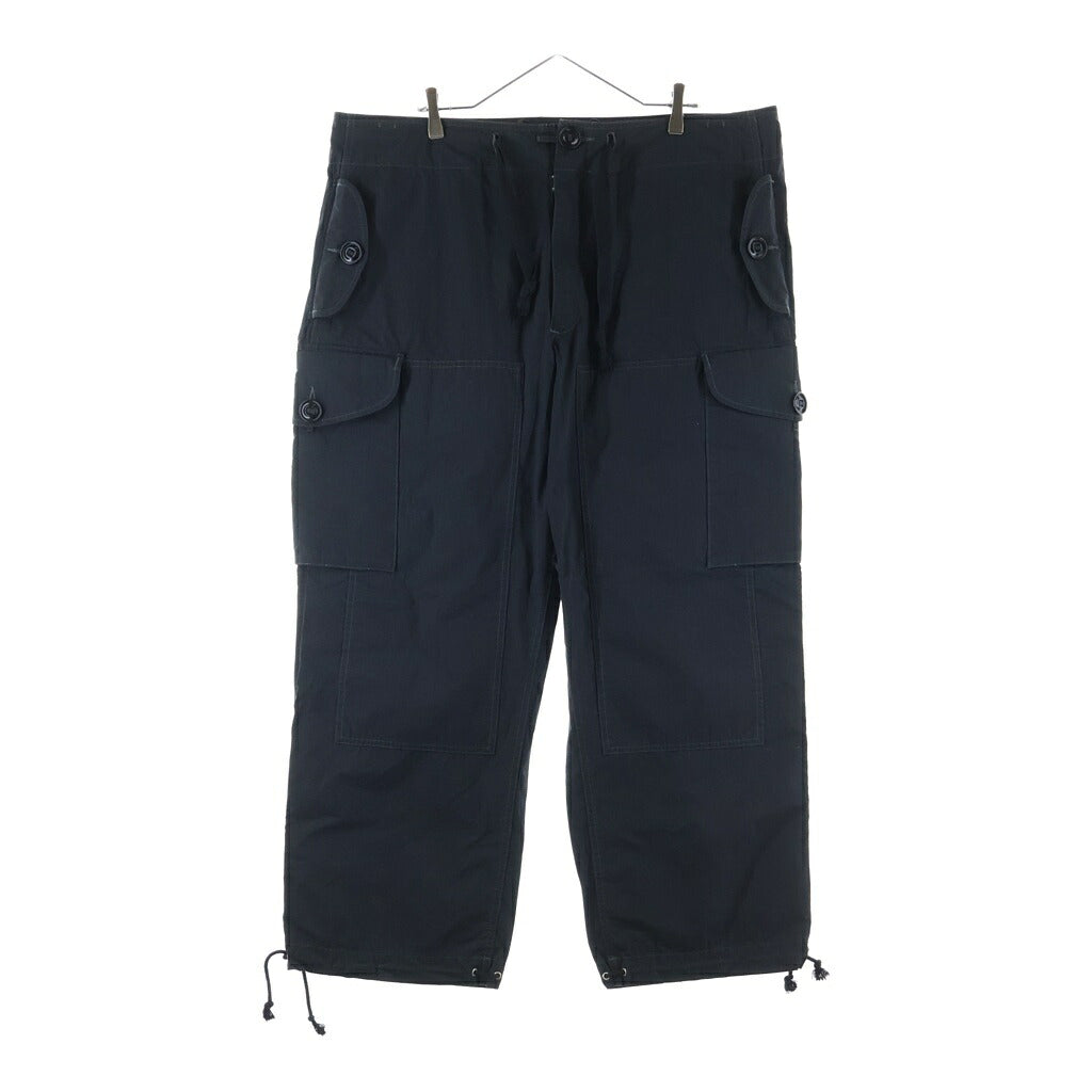 Maison Margiela(メゾンマルジェラ) 25SS カーゴコットン混 パンツ ブラック S50KA0670 M35289