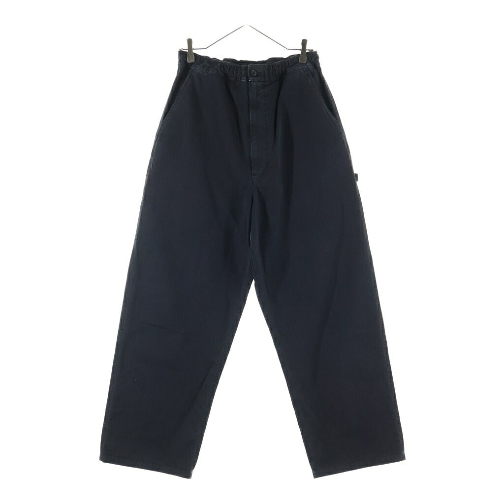 MM6 Maison Margiela(エムエムシックスメゾンマルジェラ) 25AW Trousers with logo ロゴ トラウザーパンツ ブラック SH0KA0048 S78548