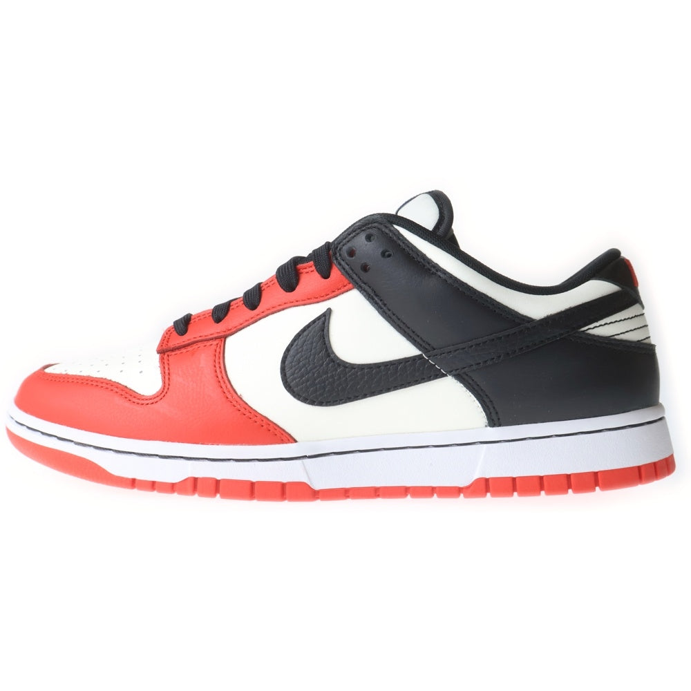 NIKE(ナイキ) ×NBA DUNK LOW EMB 75TH ANNIVERSARY CHICAGO BULLS エヌビーエー ダンク 75th アニバーサリー シカゴ ブルズ ローカットスニーカー DD3363-100