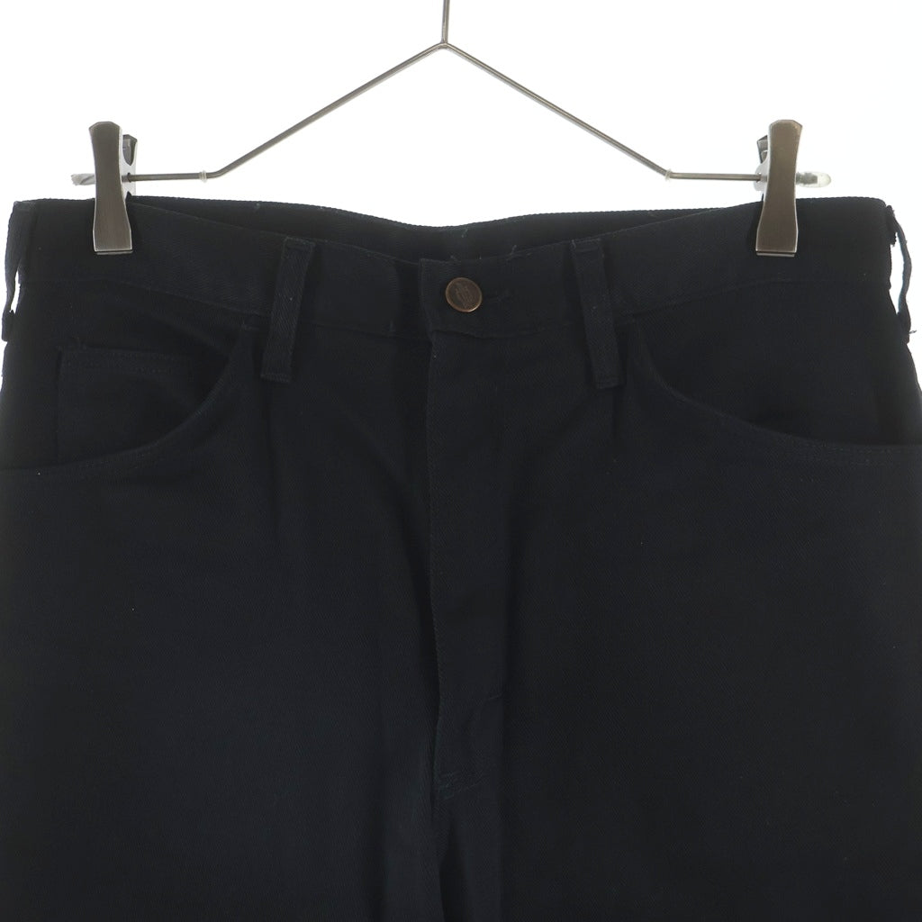 Dickies(ディッキーズ) 80-90s VINTAGE ワークパンツ TALONジップ ジップフライ ヴィンテージ ブラック