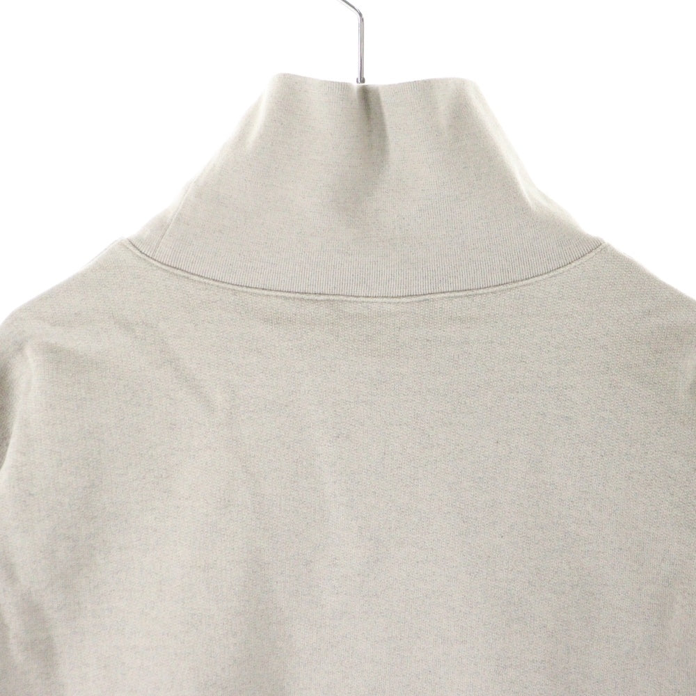 AURALEE(オーラリー) SUPER SOFT HEAVY SWEAT MOCK NECK P/O A21AP05GU モックネック スウェット トレーナー ベージュ レディース