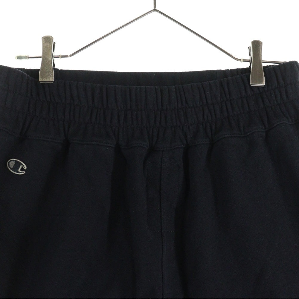 Rick Owens(リックオウエンス) ×Champion Beleved Pods ビリーブドポッズ ハーフパンツ コットン ブラック