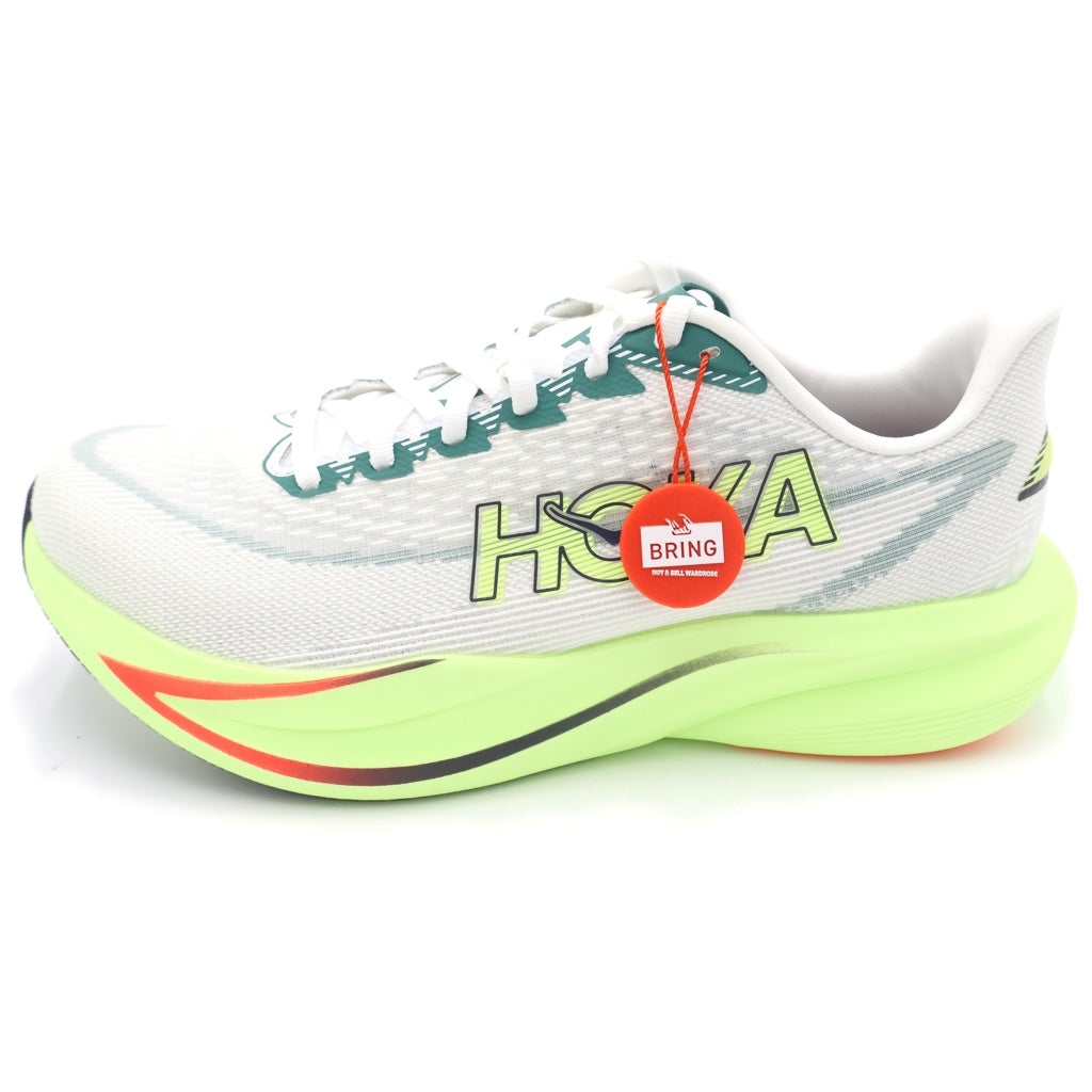 HOKA ONE ONE(ホカオネオネ) M MACH 7 WIDE マチ ワイド ローカットスニーカー イエロー US8/26cm 1171905