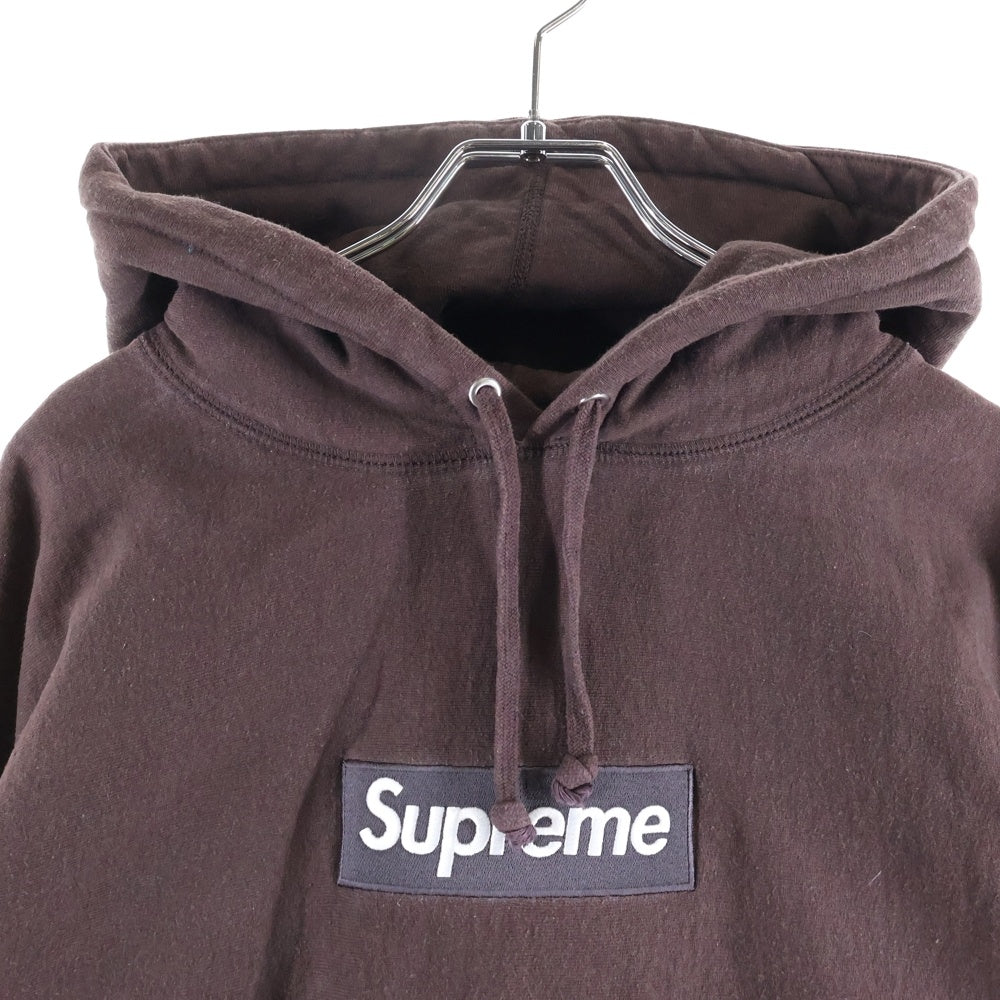SUPREME(シュプリーム) 21AW Box Logo Hooded Sweatshirt ボックスロゴフーデッドスウェットパーカー ブラウン