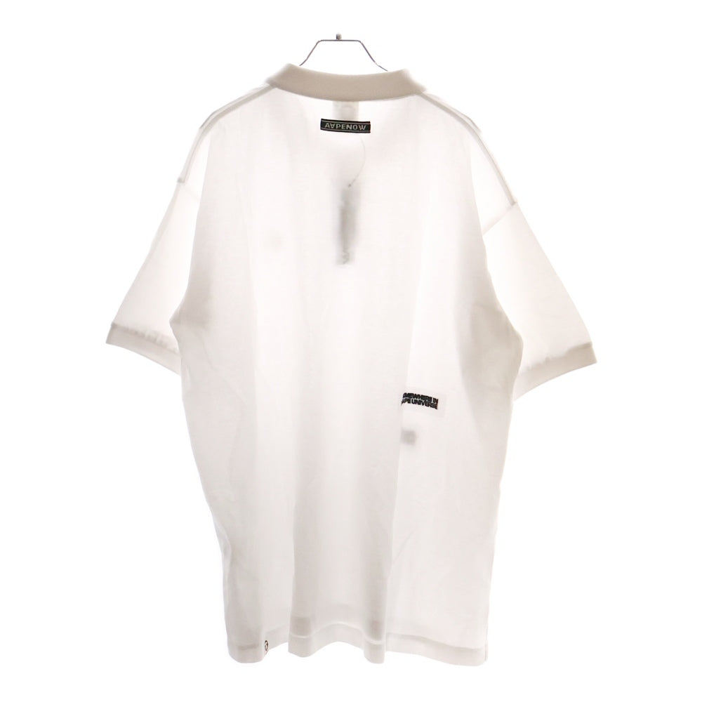 A BATHING APE(アベイシングエイプ) M1609XX 半袖Tシャツ カットソー コットン ホワイト