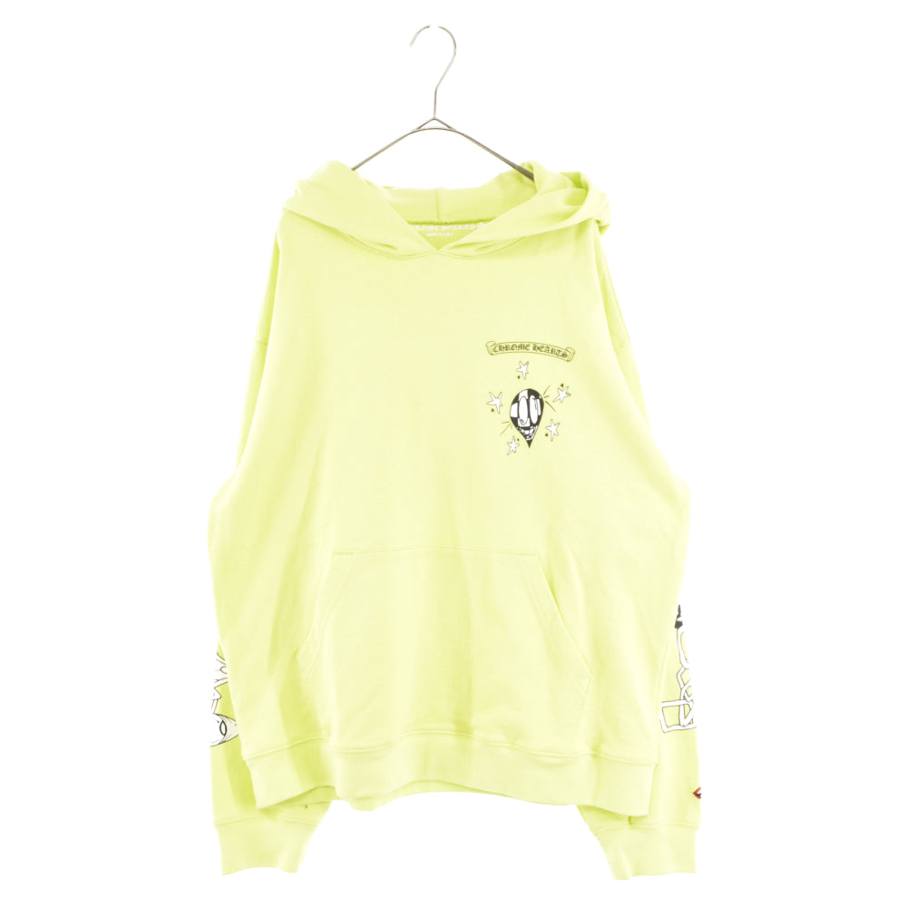 CHROME HEARTS(クロムハーツ) 22AW ×MATTY BOY PPO CHAIN GAME ×マッティボーイ チェーンゲーム プルオーバーパーカー イエロー