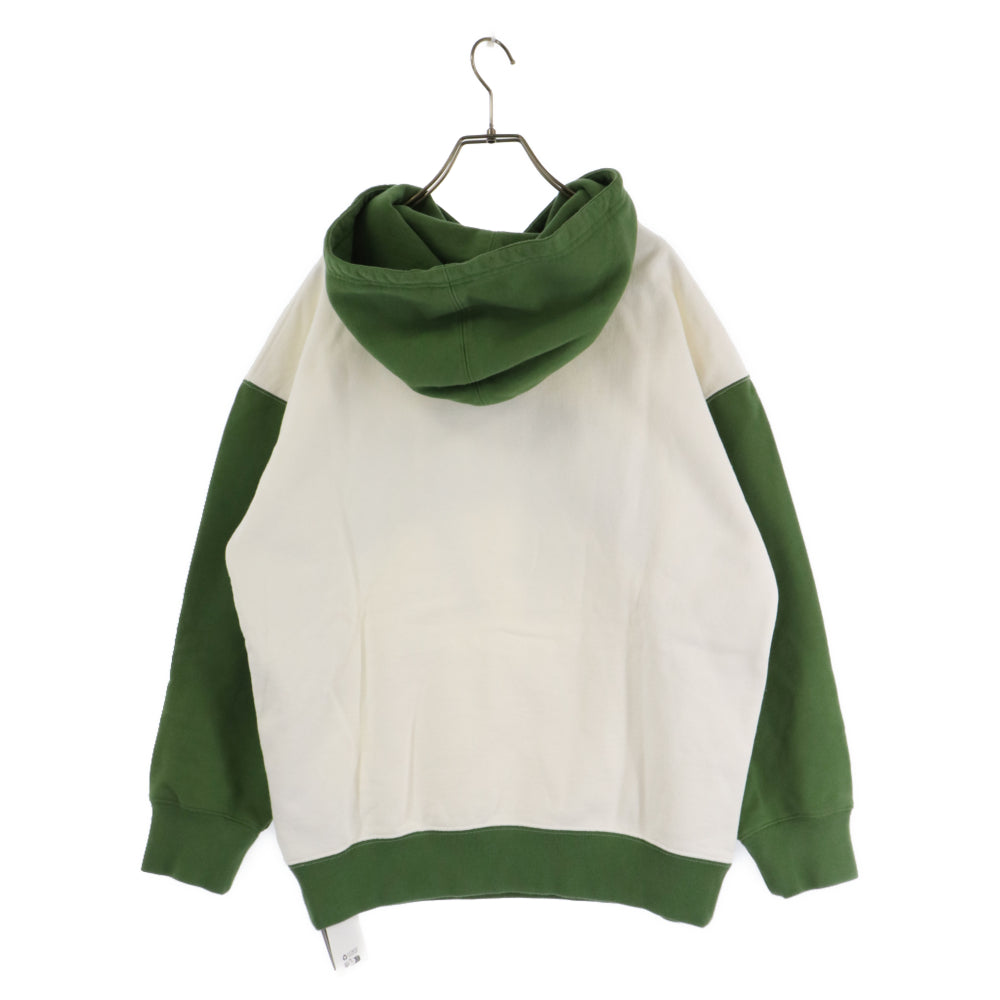 DIOR(ディオール) ×Denim Tears 23AW Dior Tears Oversized Hooded Sweatshirt 393J678A0807×デニムティアーズ オーバーサイズフーデットパーカー ホワイト/グリーン