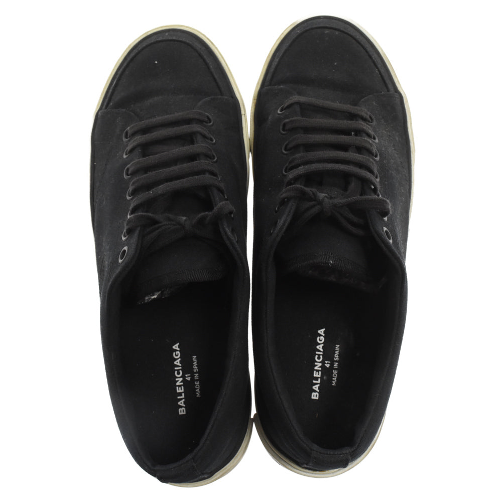 BALENCIAGA(バレンシアガ) サイドロゴ ペイント ローカットスニーカー ブラック 41