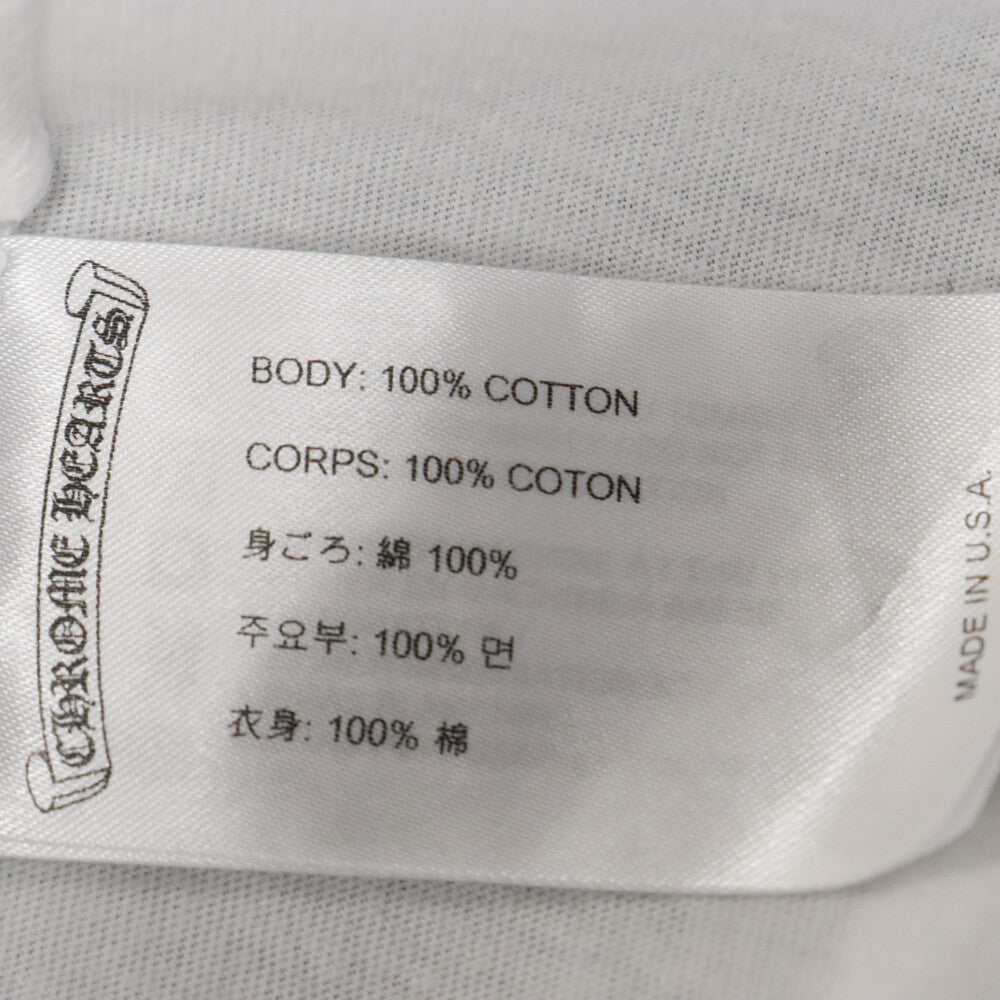 CHROME HEARTS(クロムハーツ) Los Angeles Horseshoe Tee クロムハーツ ホースシューTシャツ 半袖カットソー ポケT プリント ロサンゼルス限定