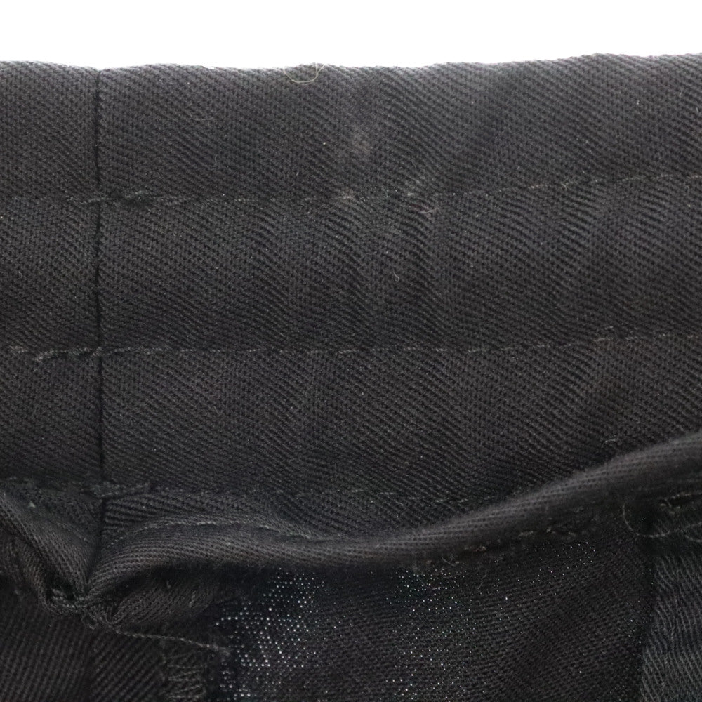 Dior HOMME(ディオールオム) コントラストパネル イージースラックスパンツ ブラック 763C183V3971