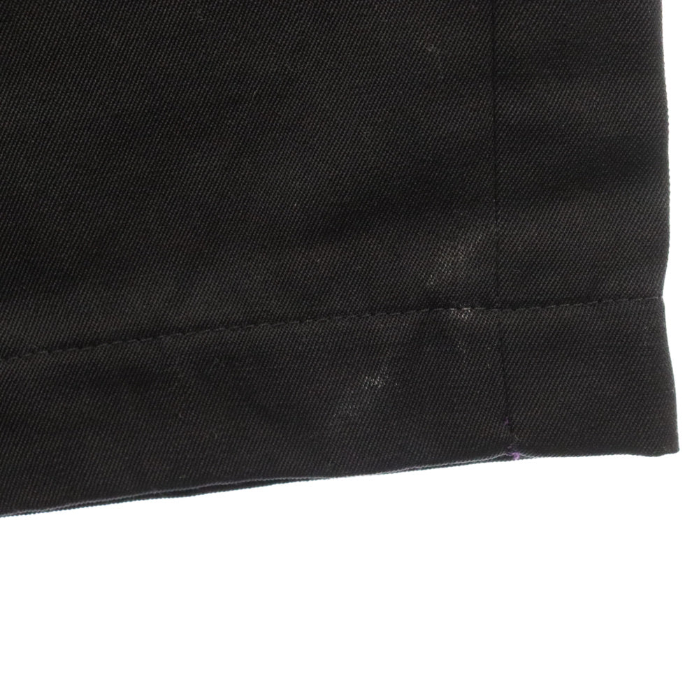 Dior HOMME(ディオールオム) コントラストパネル イージースラックスパンツ ブラック 763C183V3971