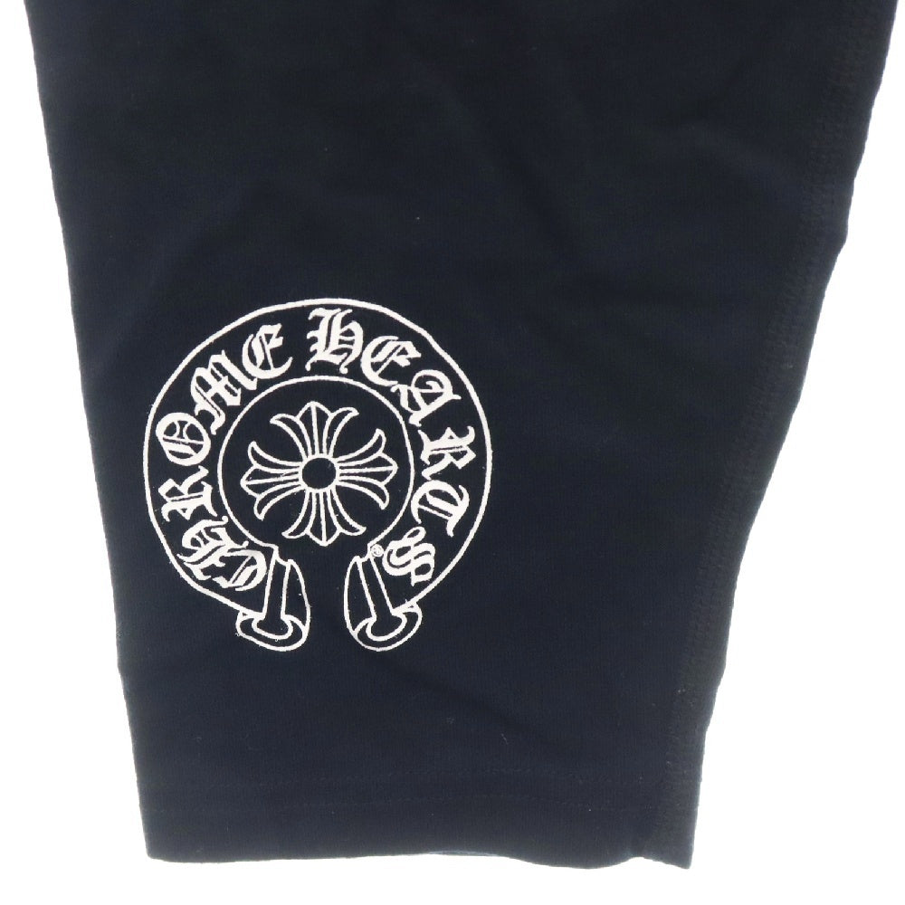CHROME HEARTS(クロムハーツ) ホースシュープリント レギンス ブラック