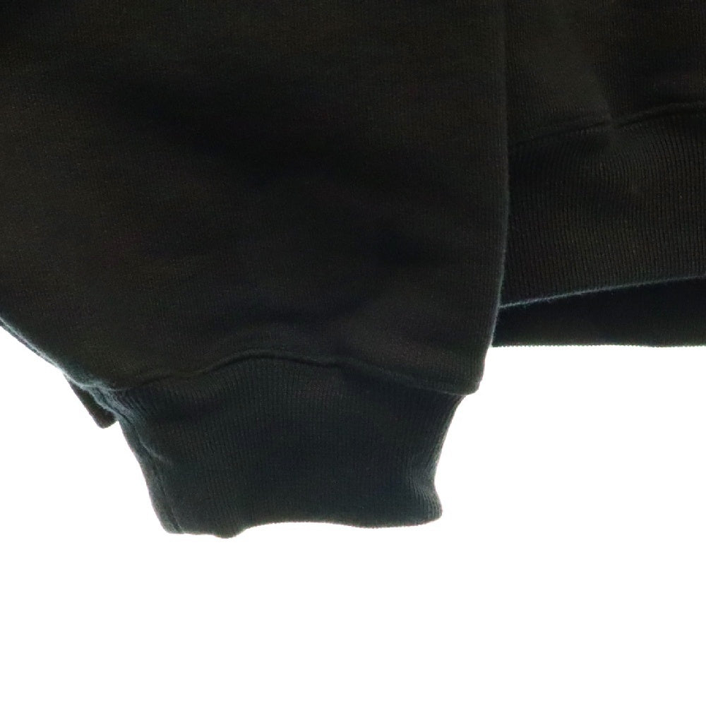 VETEMENTS(ヴェトモン) 23AW Paris Logo Hoodie パリス ロゴ プリント プルオーバーパーカー フーディー ブラック UE54HD500B