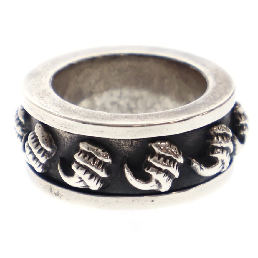 CHROME HEARTS(クロムハーツ) RING SPINNER CLAW スピナー クローリング 指輪 シルバー 【国内インボイス付き】