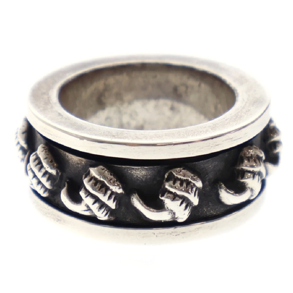 CHROME HEARTS(クロムハーツ) RING SPINNER CLAW スピナー クローリング 指輪 シルバー 【国内インボイス付き】