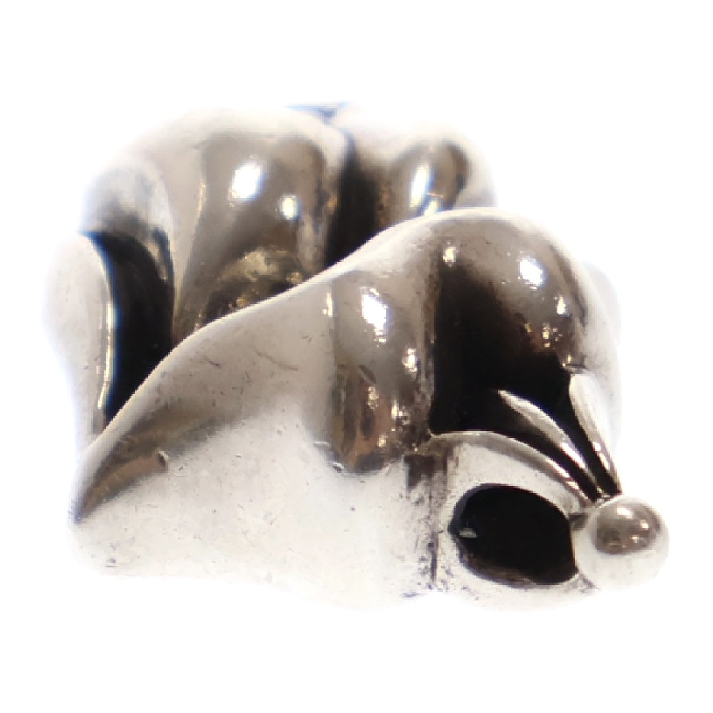 CHROME HEARTS(クロムハーツ) LIPS TONGUE CHARM アフター1ダイヤ リップアンドタンチャーム シルバーネックレストップ シルバー
