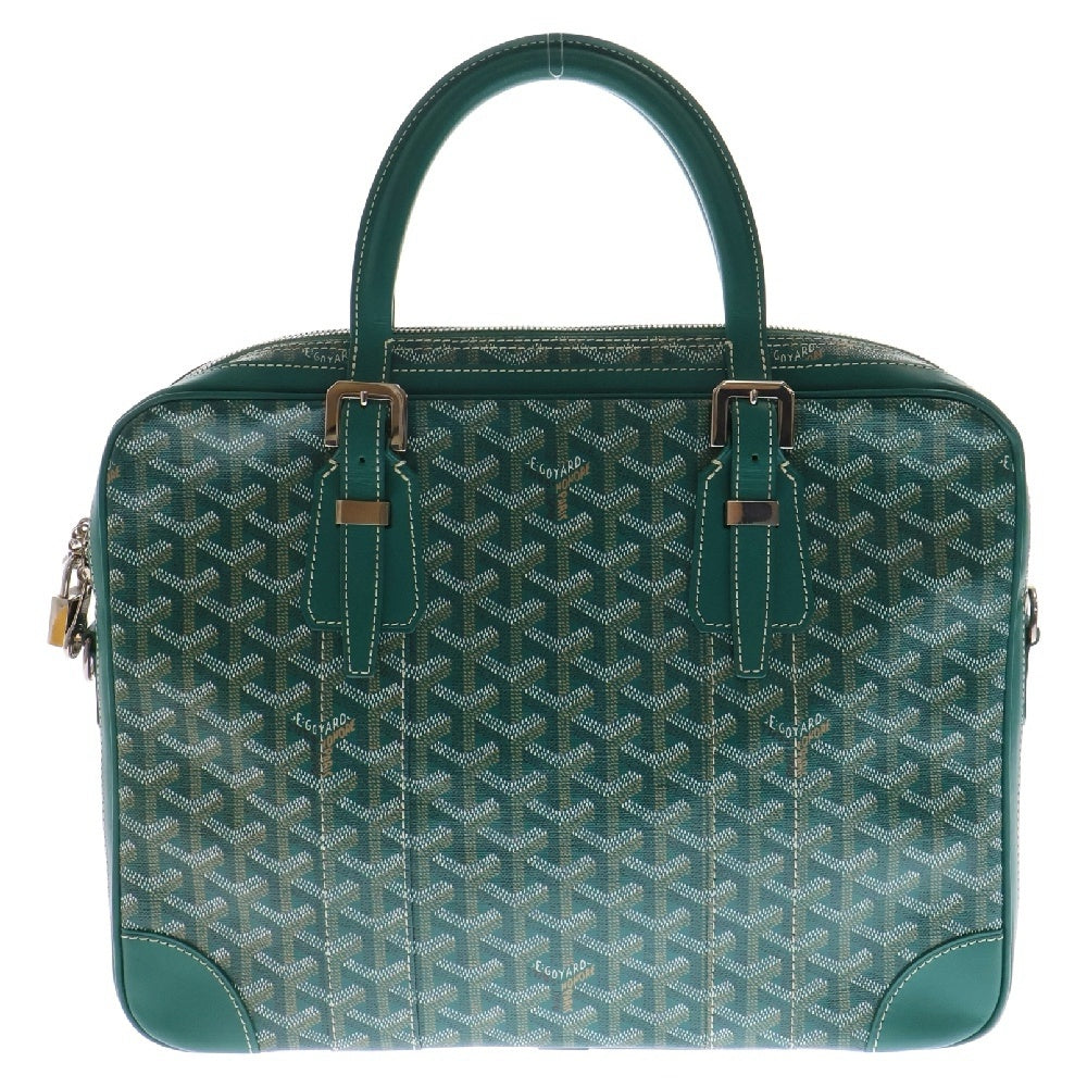 GOYARD(ゴヤール) アンバサード PM ゴヤールディンキャンバス ブリーフケース グリーン