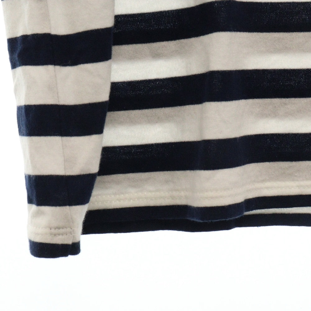 CELINE(セリーヌ) 19SS ボーダー レディース クルーネック 半袖Tシャツ ホワイト/ネイビー 2X059328E