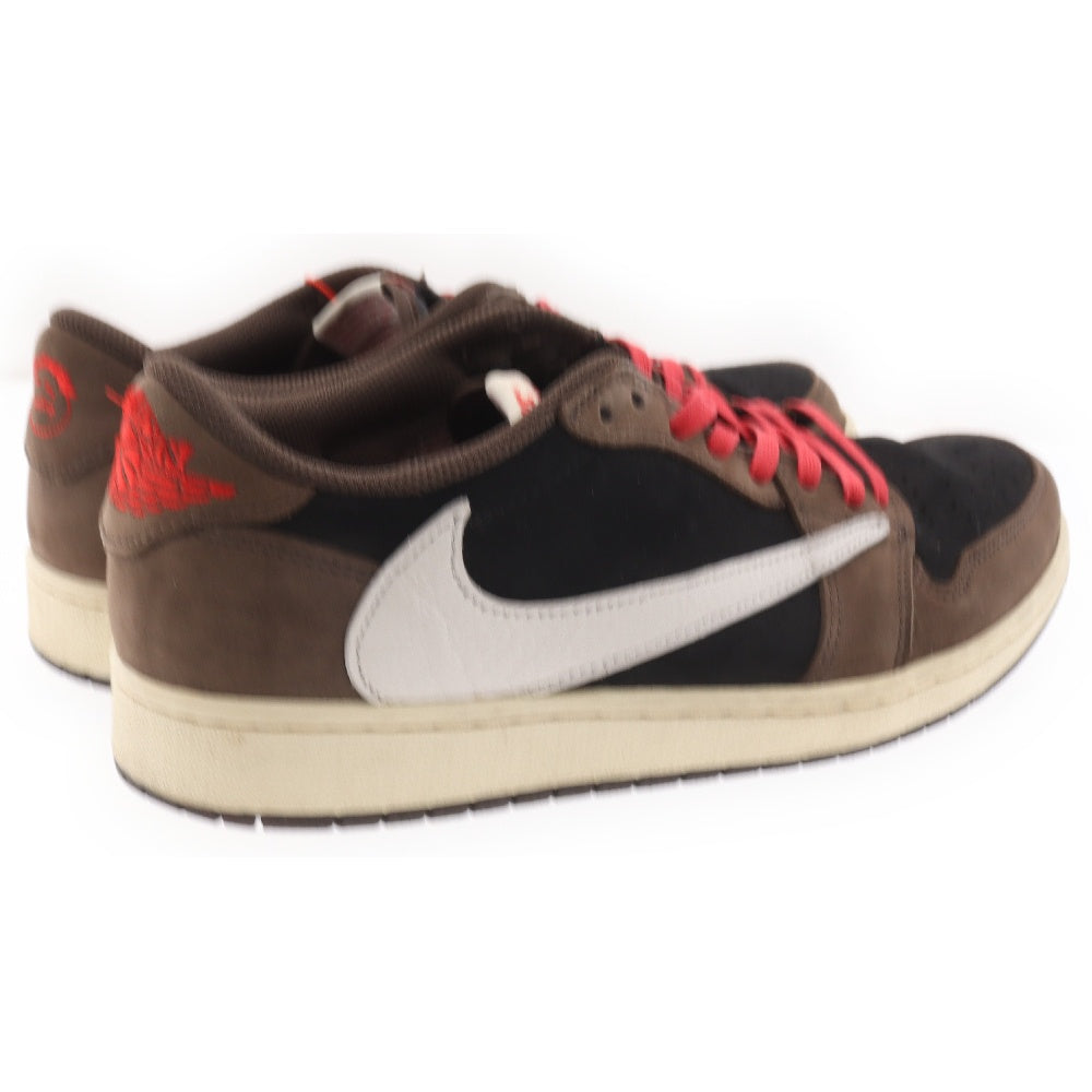 NIKE(ナイキ) ×TRAVIS SCOTT AIR JORDAN 1 LOW OG SP-T CQ4277-001 トラビススコット エアジョーダン1 ローカットスニーカー ブラウン US9.5/27.5cm