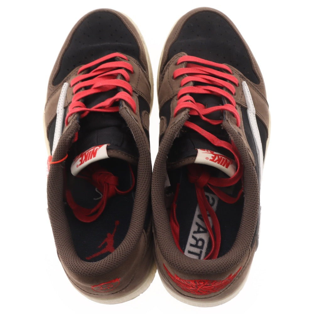 NIKE(ナイキ) ×TRAVIS SCOTT AIR JORDAN 1 LOW OG SP-T CQ4277-001 トラビススコット エアジョーダン1 ローカットスニーカー ブラウン US9.5/27.5cm