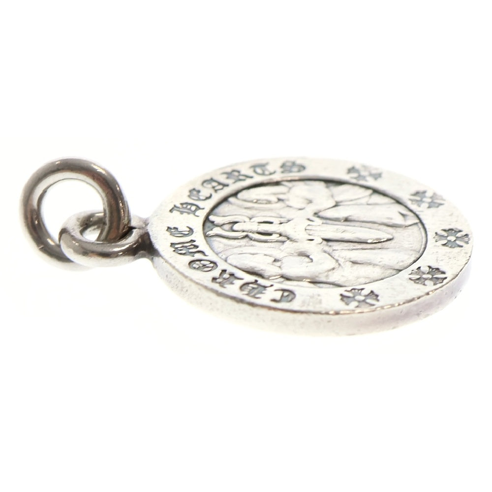 CHROME HEARTS(クロムハーツ) CHRM ANGL MDL エンジェルメダルチャーム V2 シルバーネックレス