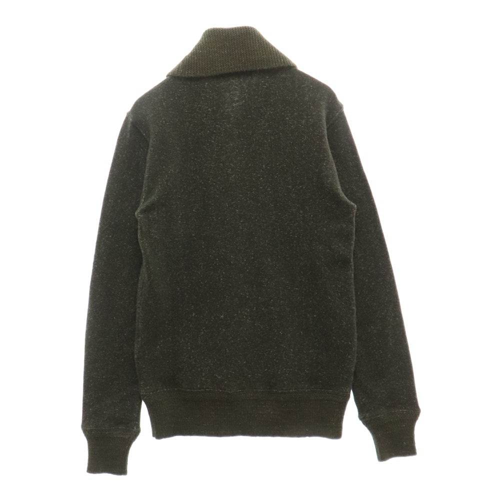 RRL(ダブルアールエル) ドネガル ショールカラー スウエットカーディガン カーキ 782710555001