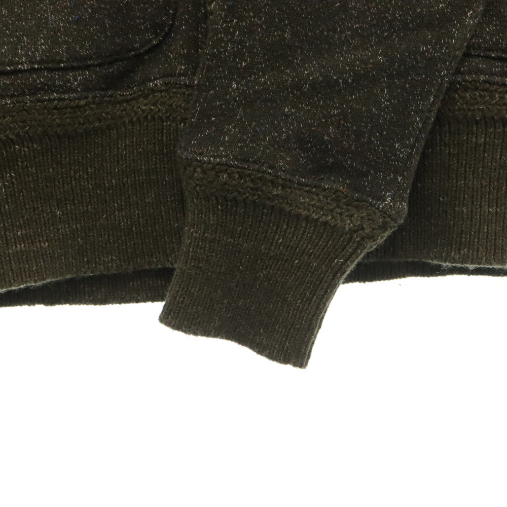 RRL(ダブルアールエル) ドネガル ショールカラー スウエットカーディガン カーキ 782710555001