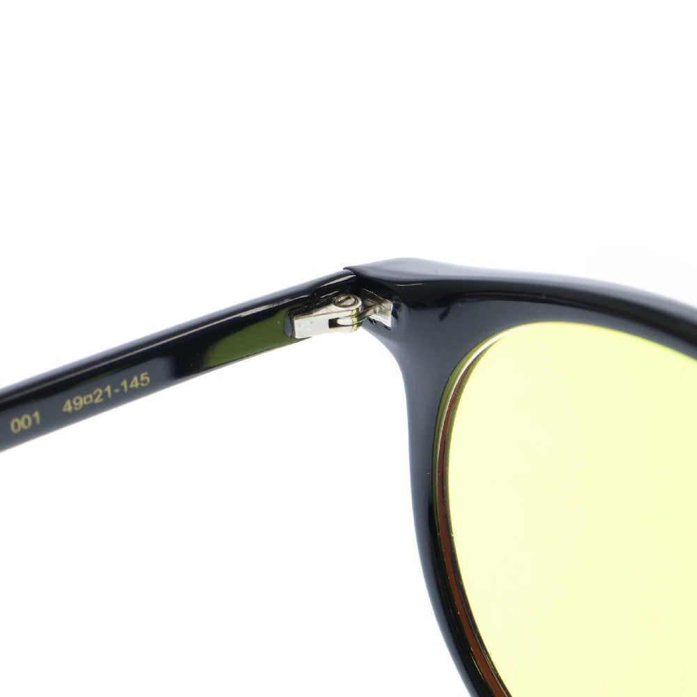 GUCCI(グッチ) ウェリントン イエローカラーレンズ メガネ サングラス ブラック/イエロー GG0121O ※度入り