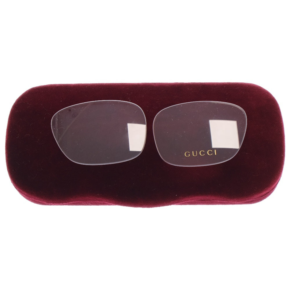 GUCCI(グッチ) スクエア型 クリアレンズ サングラス メガネ GG1056OA ※度入り