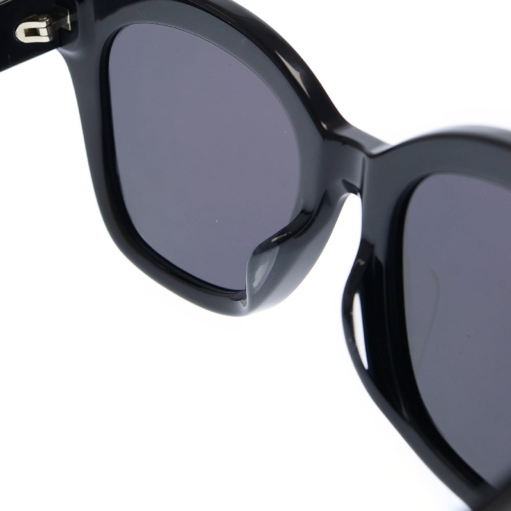 GUCCI(グッチ) フォックス型 ブラックフレーム ブラックレンズ サングラス GG0029SA ※度入り
