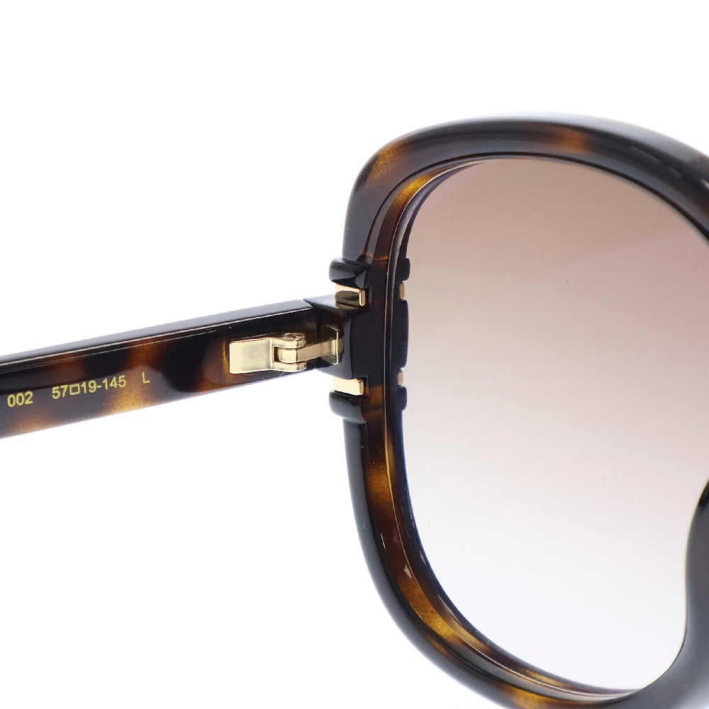 GUCCI(グッチ) サイドGGロゴ入り ラウンド型 ブラックレンズ サングラス GG1068SA ※度入り